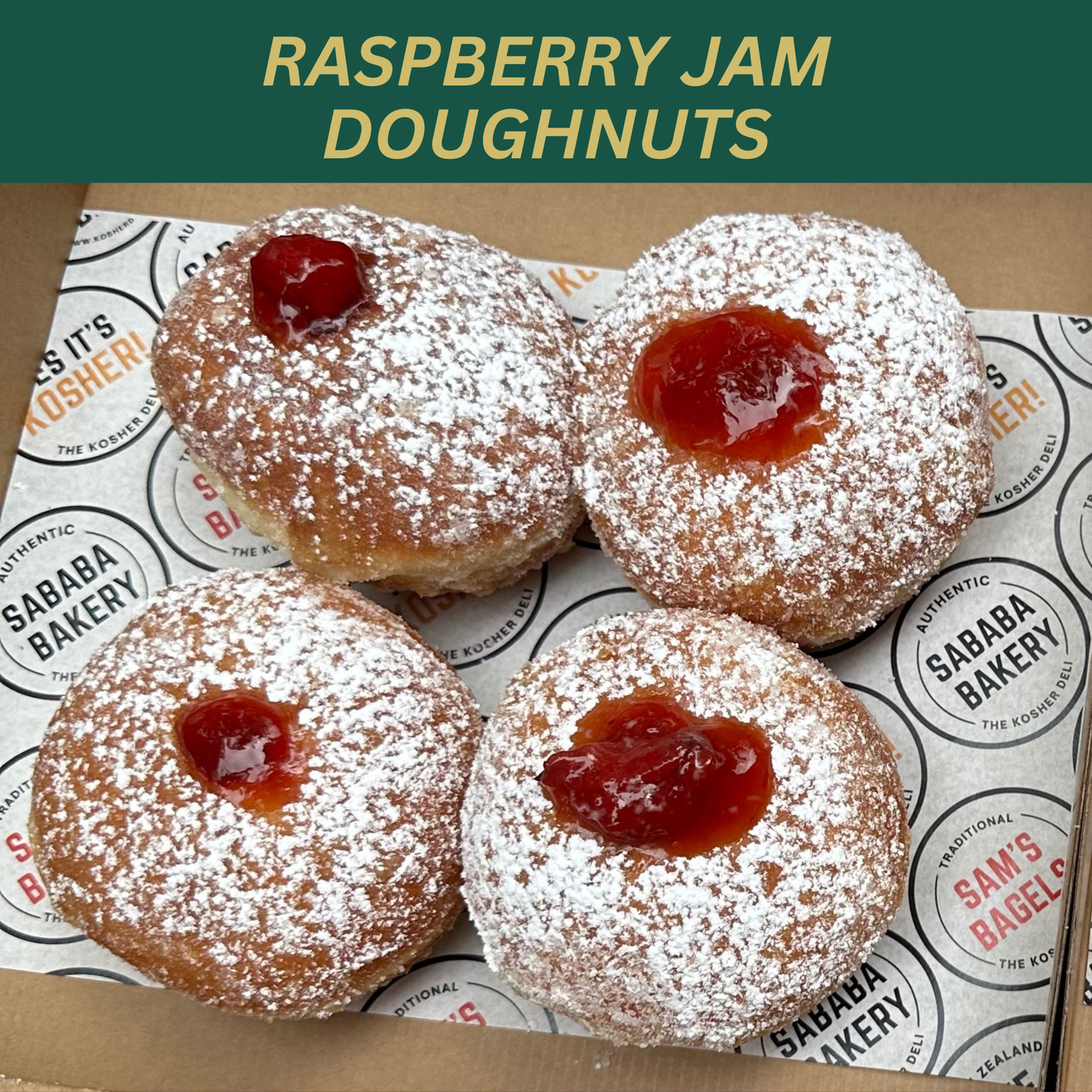Raspberry Doughnuts *4