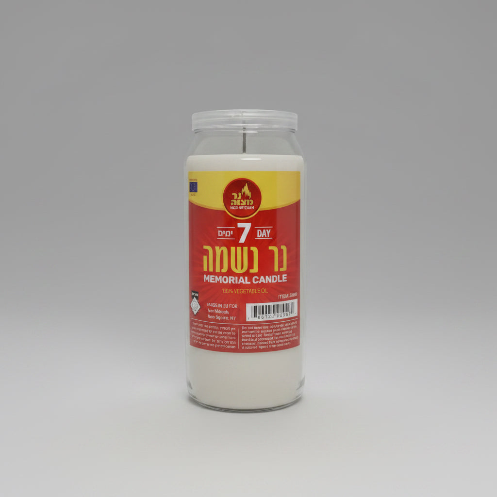 7 Day Candles Plastic