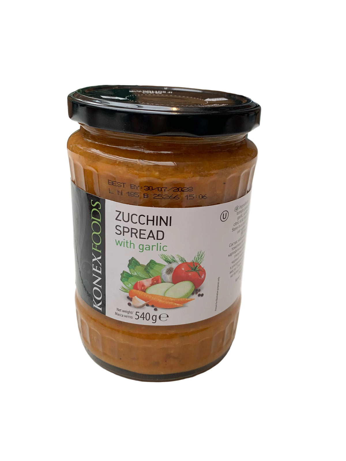 Konex Zucchini Spread with Garlic 540g