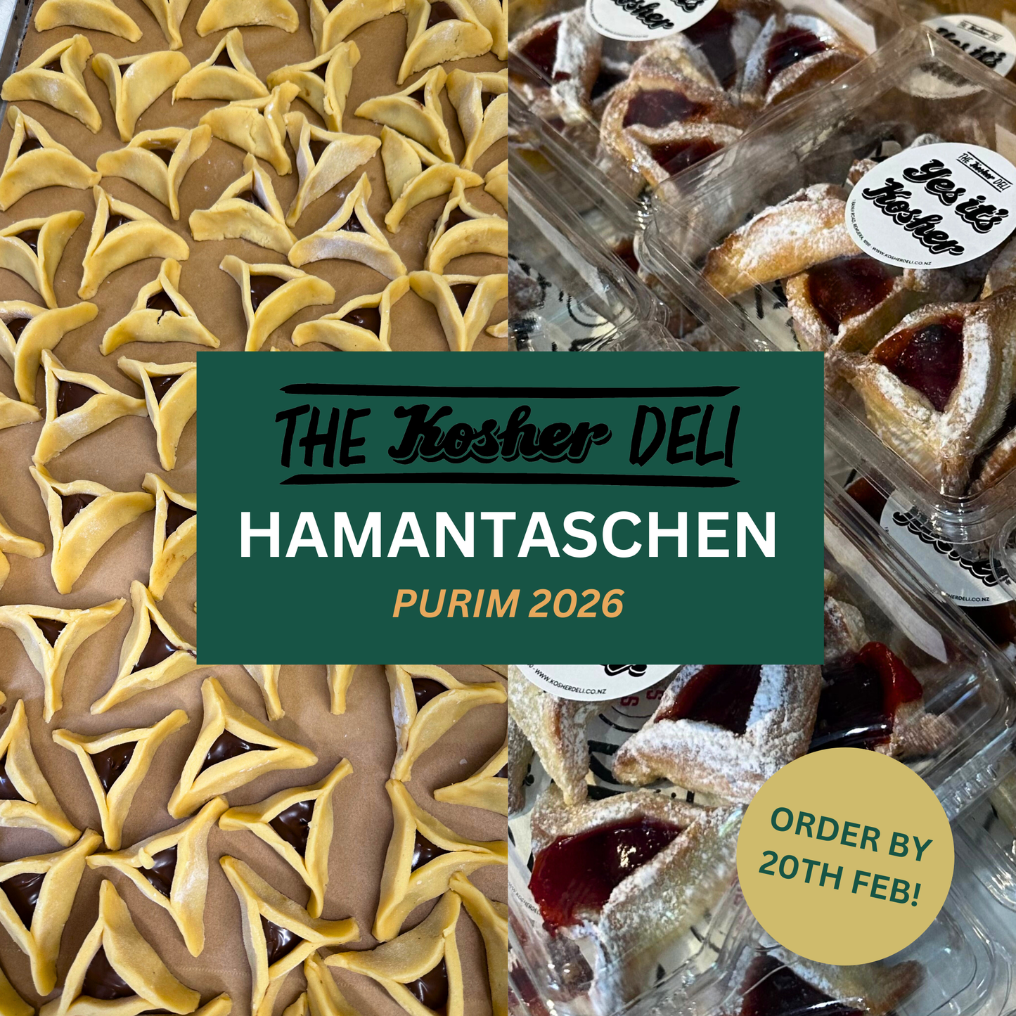 Hamantaschen - Purim 2026