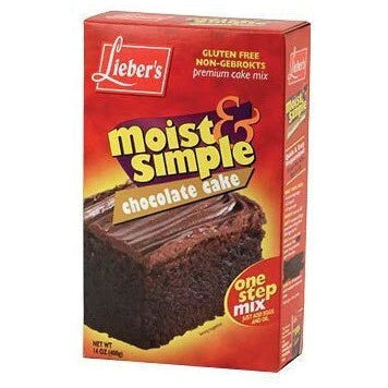 LIEBERS BROWNIE CAKE MIX 400g