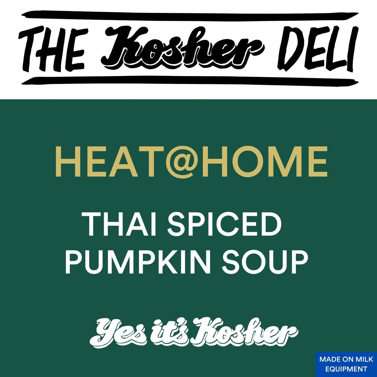 PUMPKIN & COCONUT SOUP