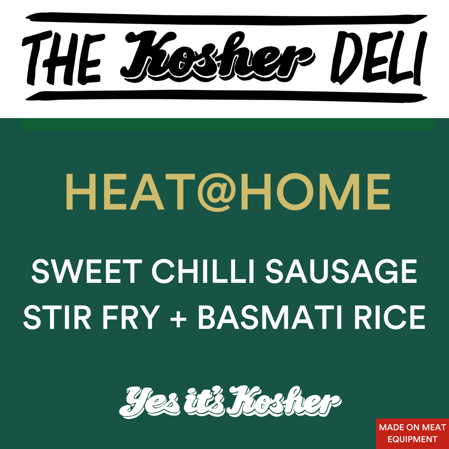 Sweet Chilli Sausage + Rice