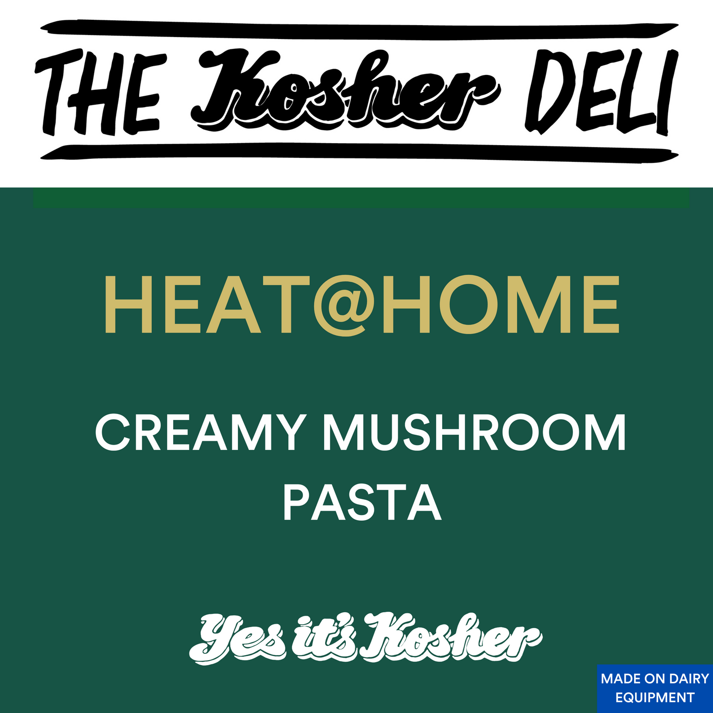 Creamy mushroom pasta