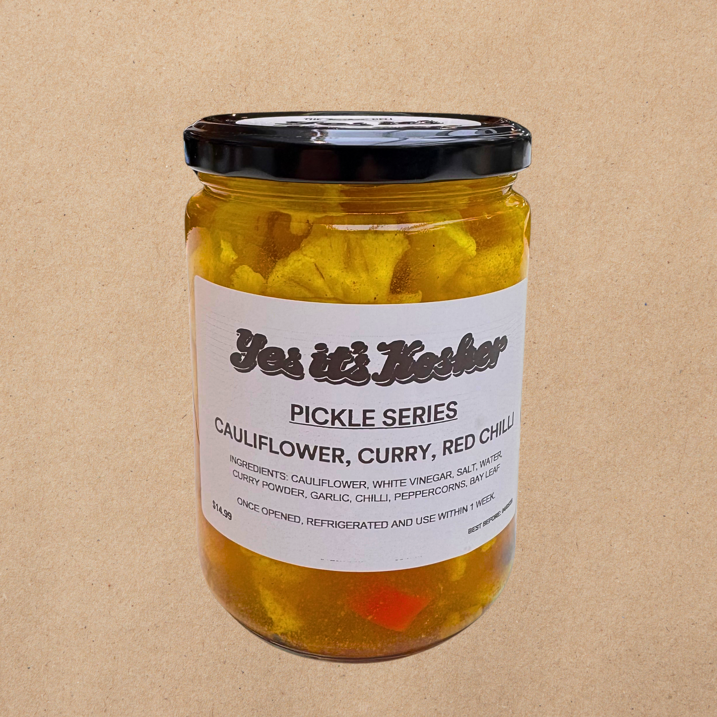 CAULIFLOWER CURRY RED CHILLI - PICKLE SERIES