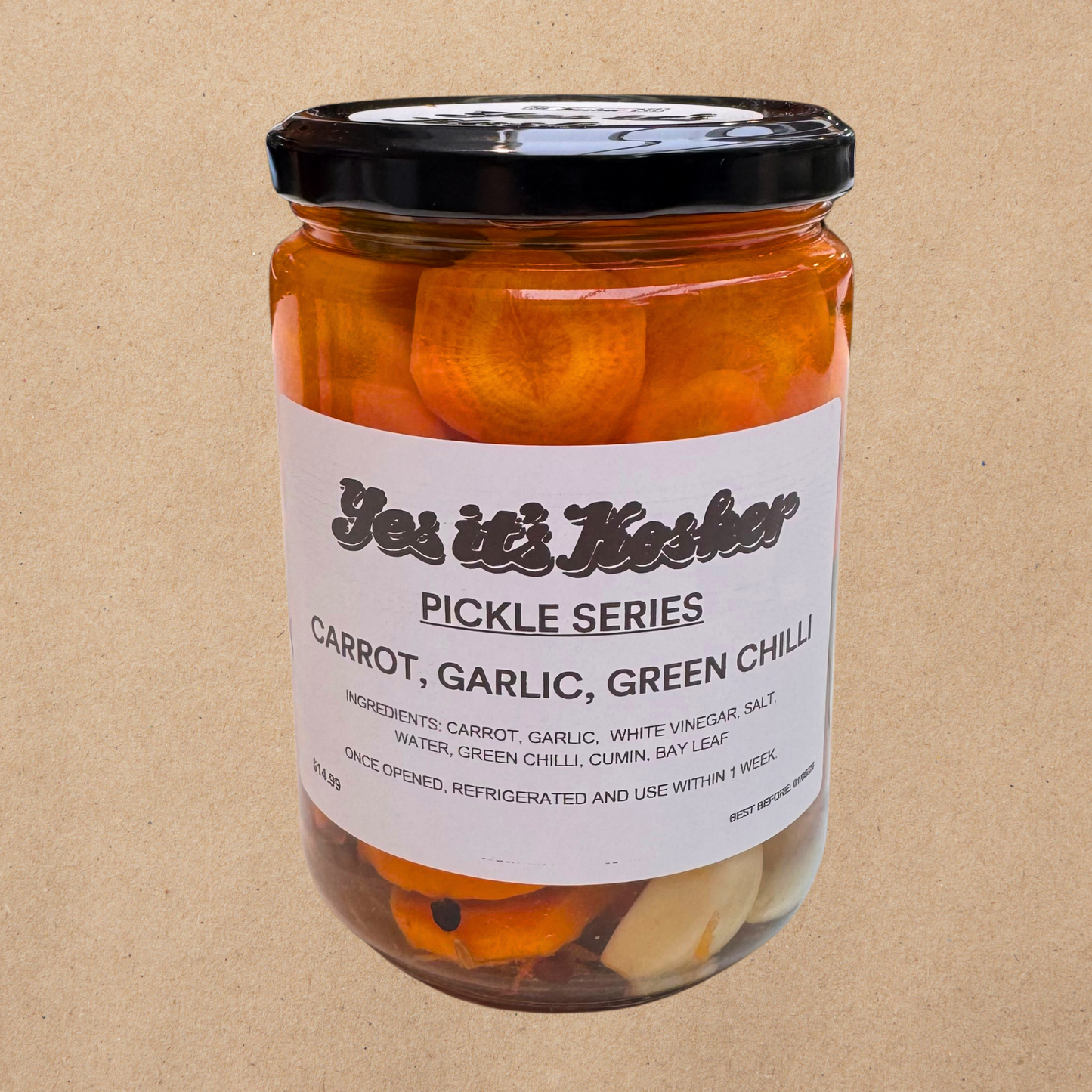 CARROT GARLIC GREEN CHILLI - PICKLE SERIES
