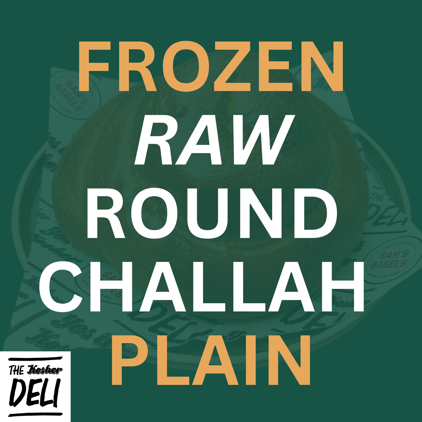 FROZEN Challah Round Plain - PRE ORDER