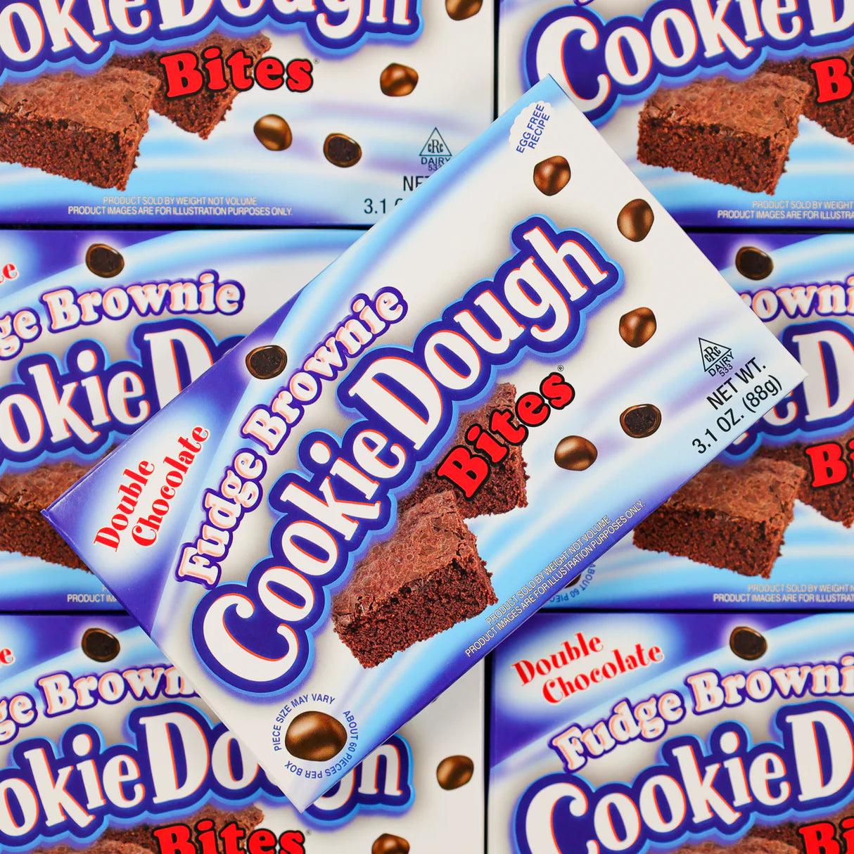 COOKIE DOUGH BITE FUDGE BROWNIE 88 G