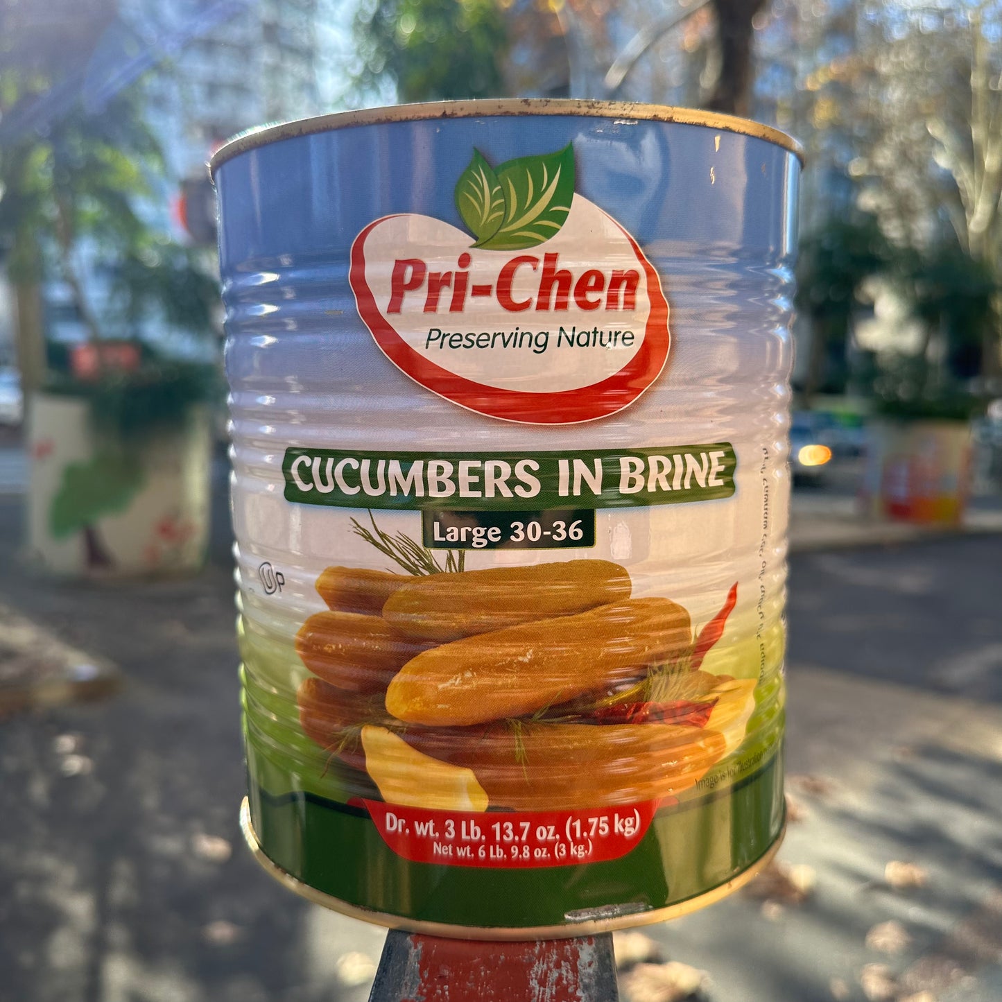 Cucumber in Brine Pri Chen 3kg