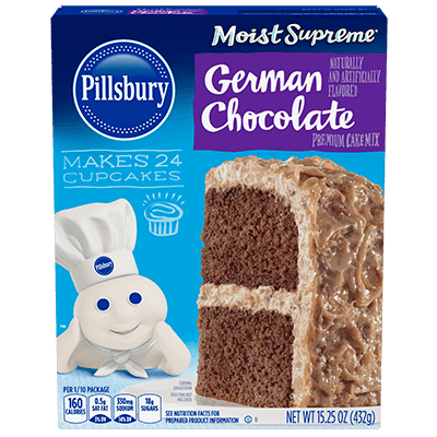 PILLSBURY GERMAN CHOCOLATE MIX 432G