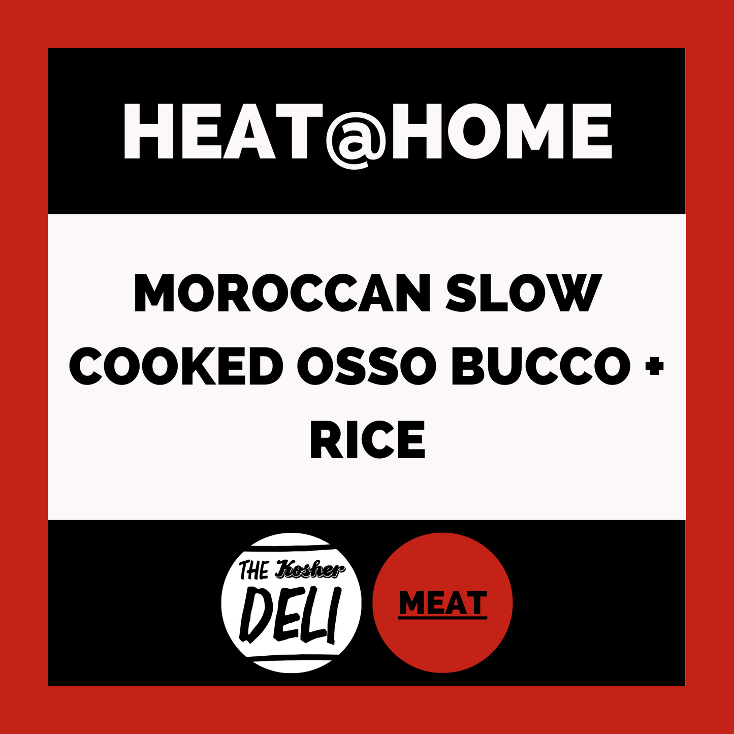 Moroccan slow cooked Osso Bucco
