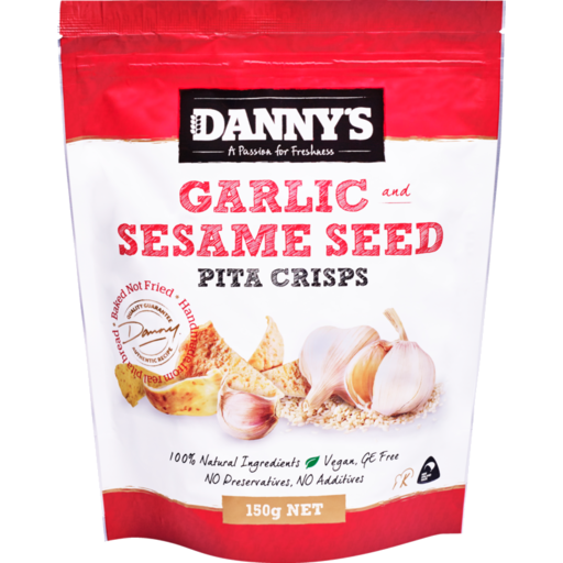 Pita Crisps Garlic 1kg