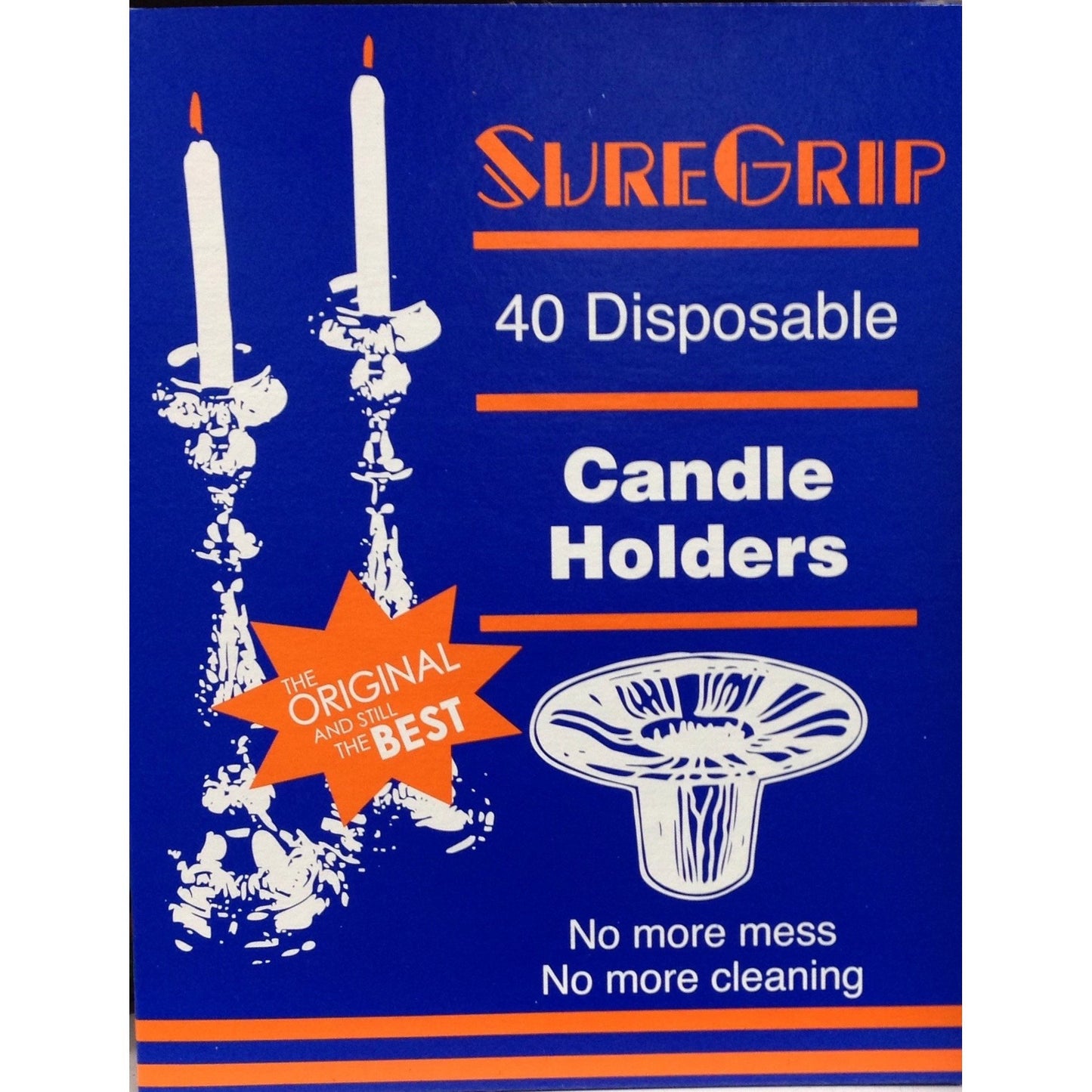 DISPOSABLE CANDLE HOLDERS