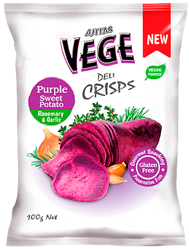 Avitas vege Deli Crisps Vegan Yello Sweet Potato