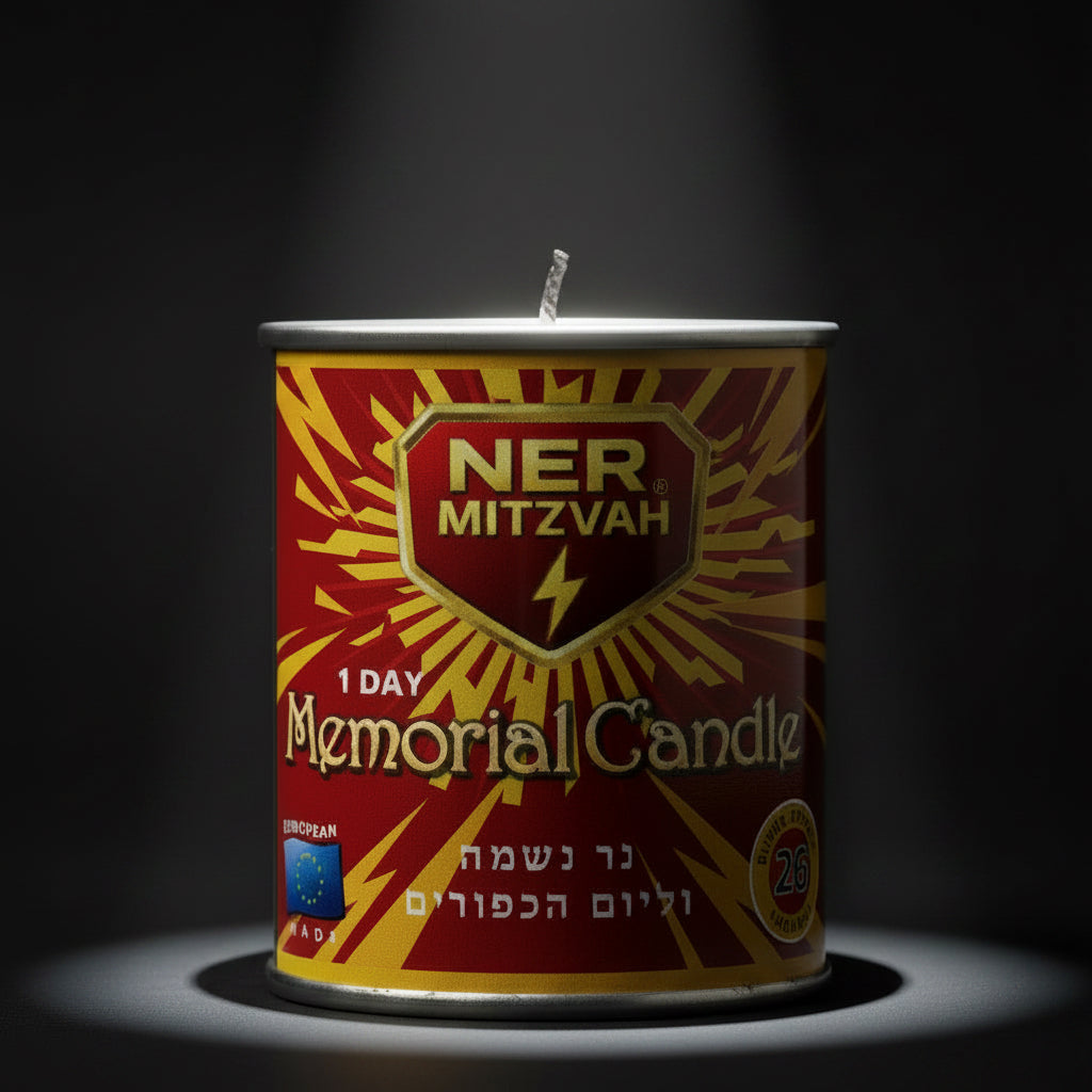 MEMORIAL CANDLES IN TIN 24H