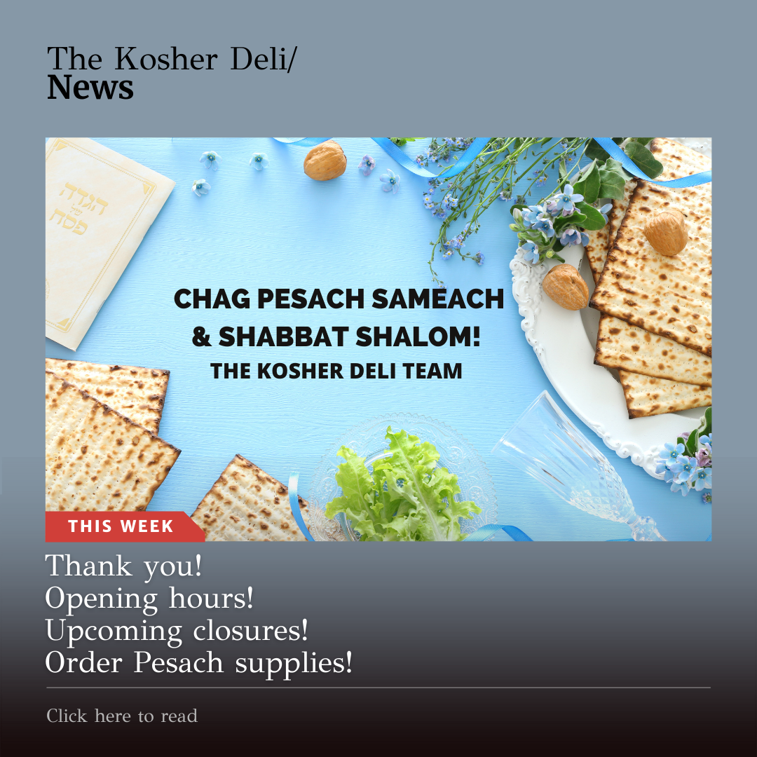 PESACH IS HERE!