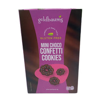GOLDBAUMS GLUTEN FREE MINI CHOCO CONFETTI COOKIES 140G