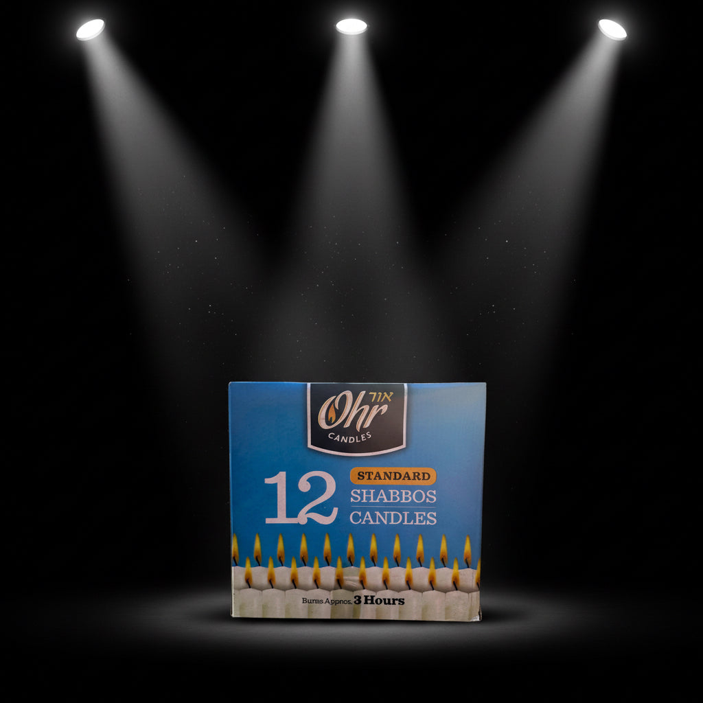 Ohr Shabbos Candles 12 candles