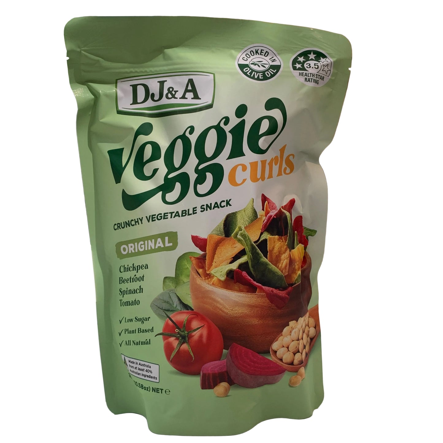 DJ&A VEGGIE CURLS 300G