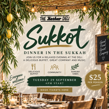 Dinner In The Sukkah - TKD