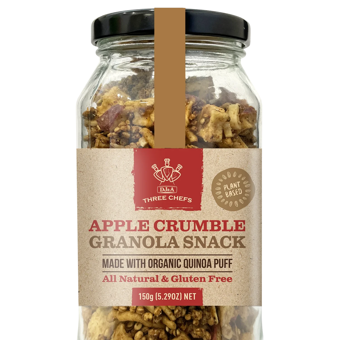 DJ&A APPLE CRUMBLE GRANOLA 150G