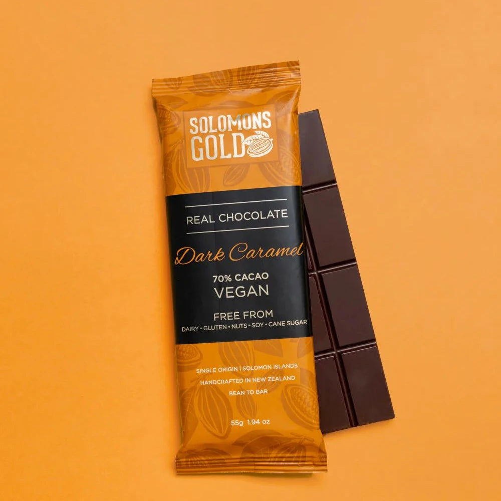 SOLOMONS GOLD DARK CARAMEL 70% 55G