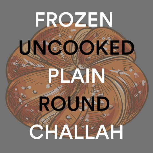 FROZEN Challah Round Plain - PRE ORDER