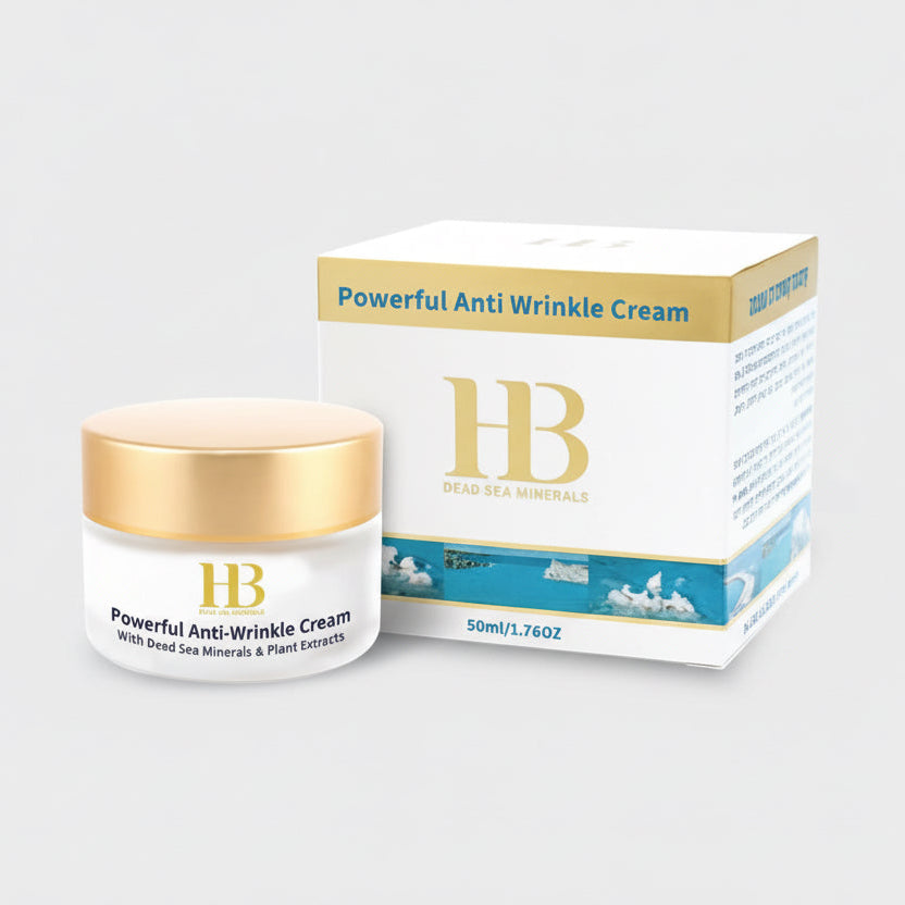 H&B RICH ANTI-WRINKLE FACIAL CREAM WITH OILS & DEAD SEA MIERALS