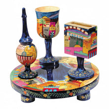 YAIR EMANUEL HAVDALAH SET WOOD - 4 PIECE