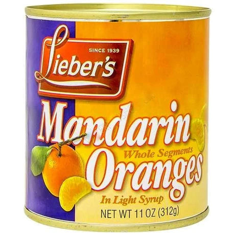 LIEBERS WHOLE MANDARINS 311g