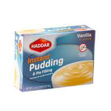 HADDAR INSTANT VANILLA PUDDING 90GM