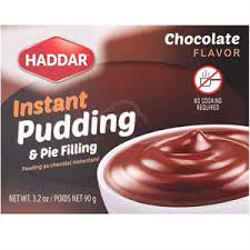 HADDAR INSTANT CHOC PUDDING 90GM