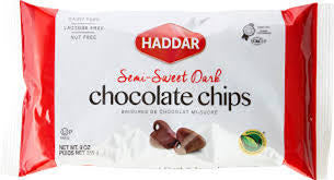 HADDAR CHOC CHIPS 255g