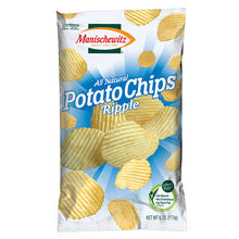 MANISCHEWITZ POTATO CHIPS RIPPLE 142G