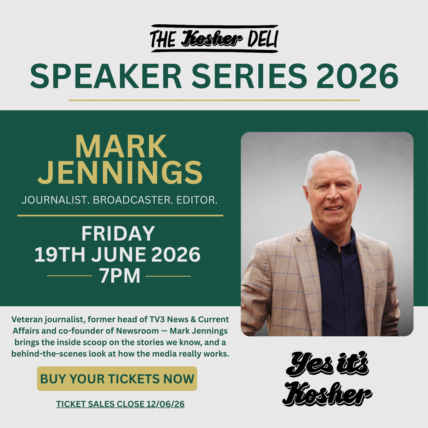 TKD Speaker Series - Mark Jennings