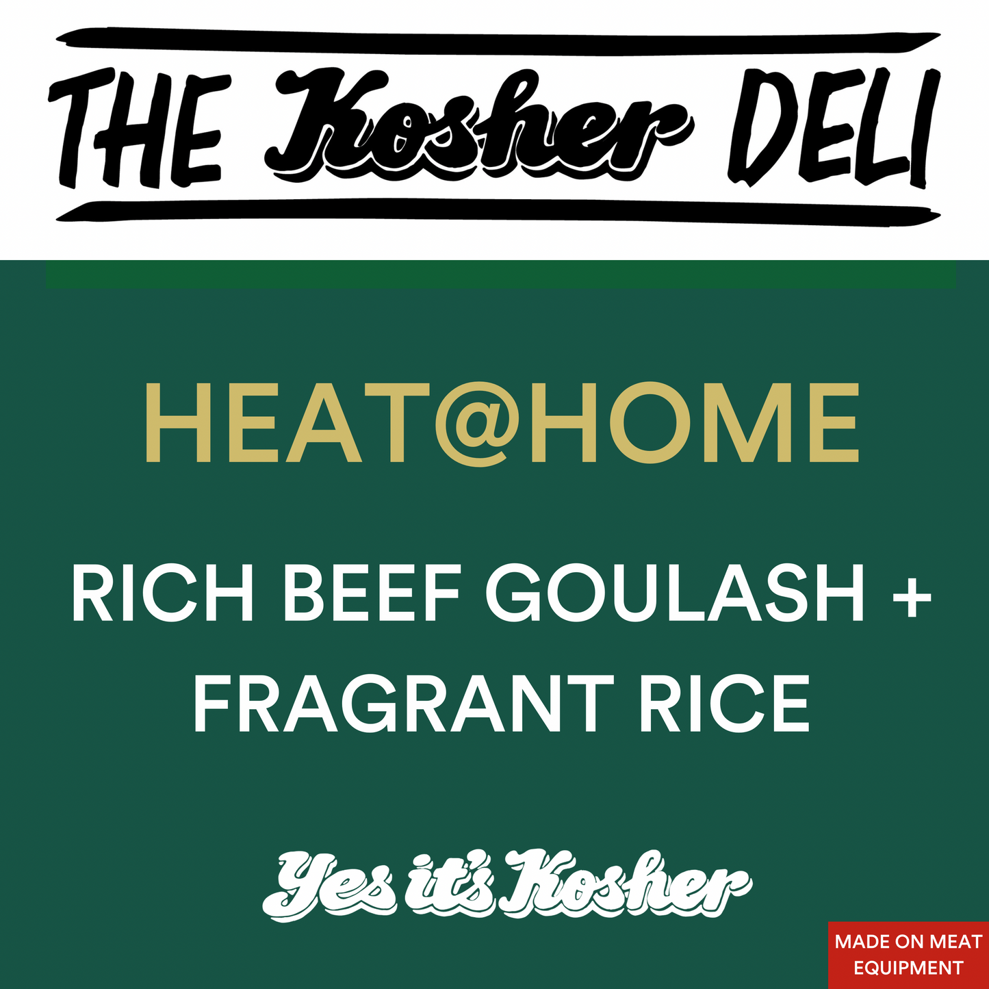 RICH BEEF GOULASH + FRAGRANT RICE