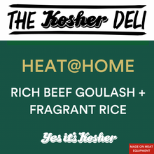 RICH BEEF GOULASH + FRAGRANT RICE