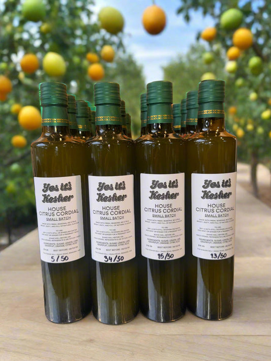 HOUSE CITRUS CORDIAL 500ML - SMALL BATCH