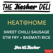 Sweet Chilli Sausage + Rice