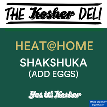 Shakshuka - add eggs - serves two