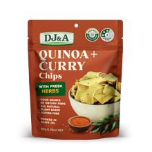 DJ&A Quinoa chips curry 50g