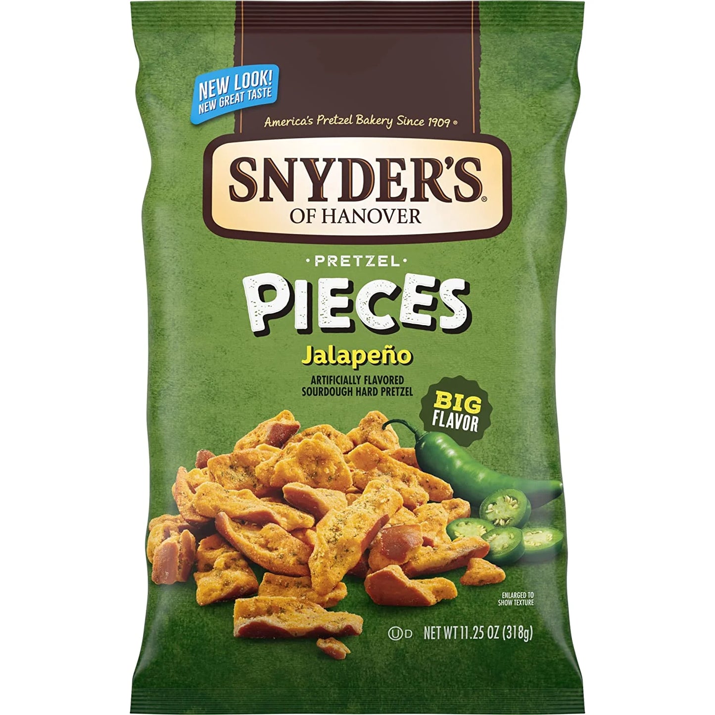 SNYDERS JALAPENO PIECES 318G
