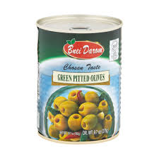 BNEI DAROM GREEN OLIVES 560g