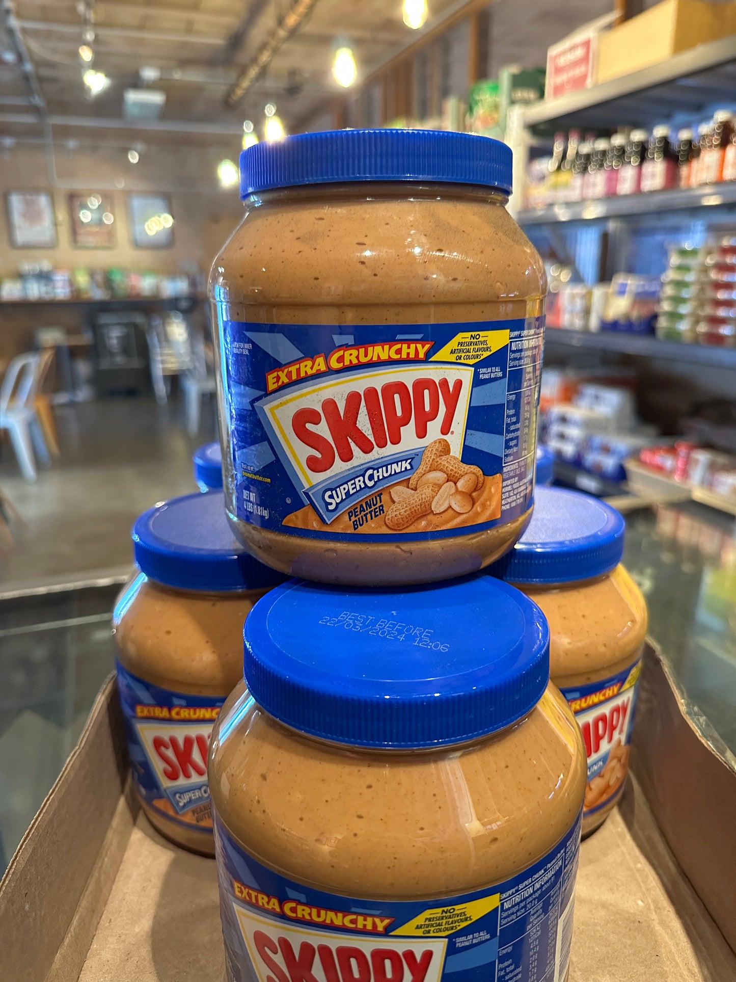 Skippy super crunchy peanut butter 1.81kg