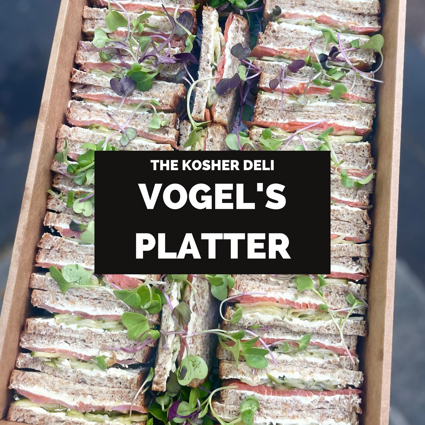 Vogel's sandwich platter - serves 8-10 people