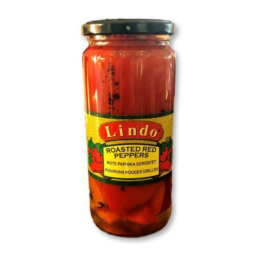Lindo roasted red peppers