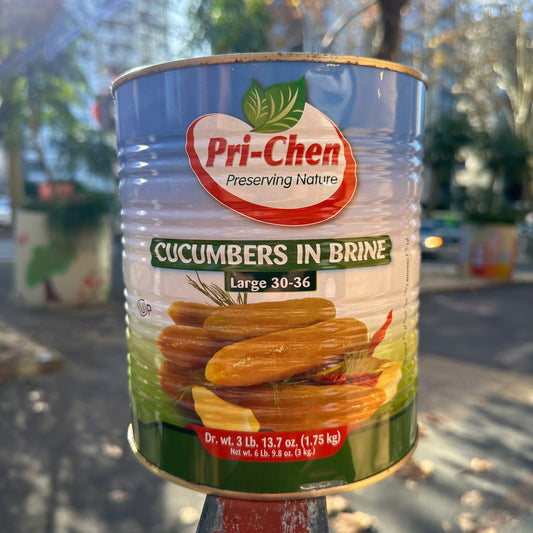Cucumber in Brine Pri Chen 3kg