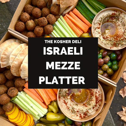 Israeli Mezze platter - serves 10-12 people