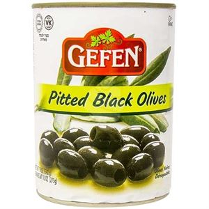 Gefen Pitted Black Olives