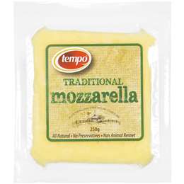 Tempo Mozzarella Cheese 250g